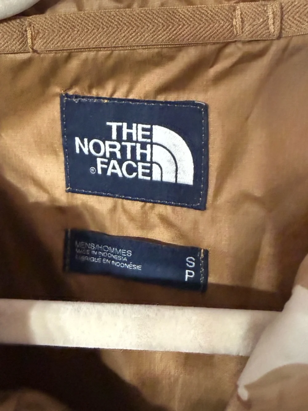 The North Face Men's Novelty Fanorak Jacket / Brown Camo‎ Sz S(TXA988)